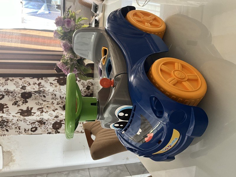Totokinha Infantil Menino Azul com buzina, chave e peças - Cardoso