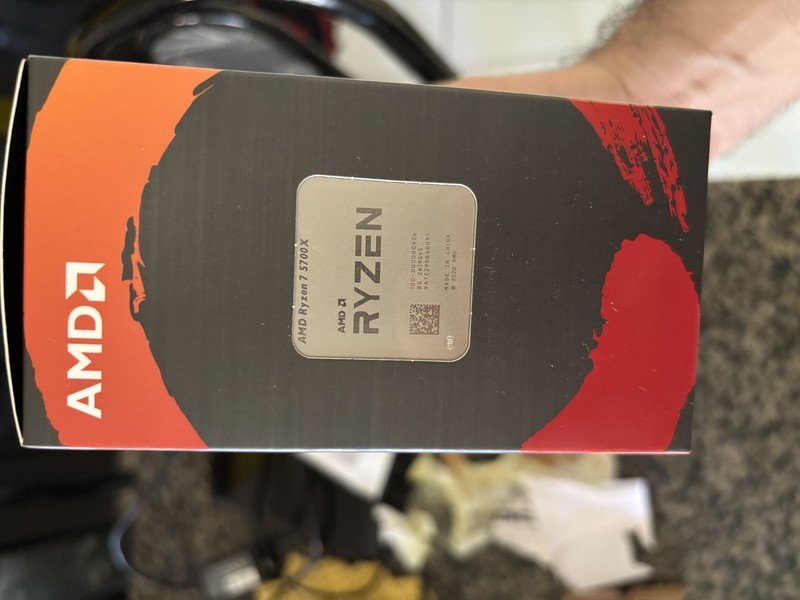 Processador AMD Ryzen 7 5700X de 8 núcleos e 16 threads