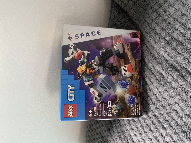Lego City Space 140 Peças Robô De Construção Espacial 60428