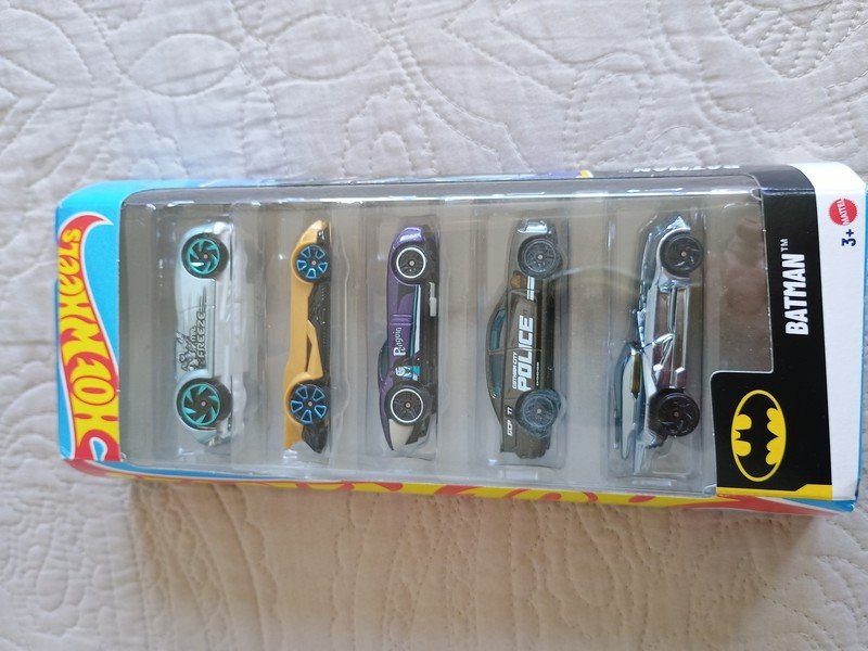 Kit 5 Carrinhos Hot Wheels - 1806 Mattel - Carrinhos de Brinquedo