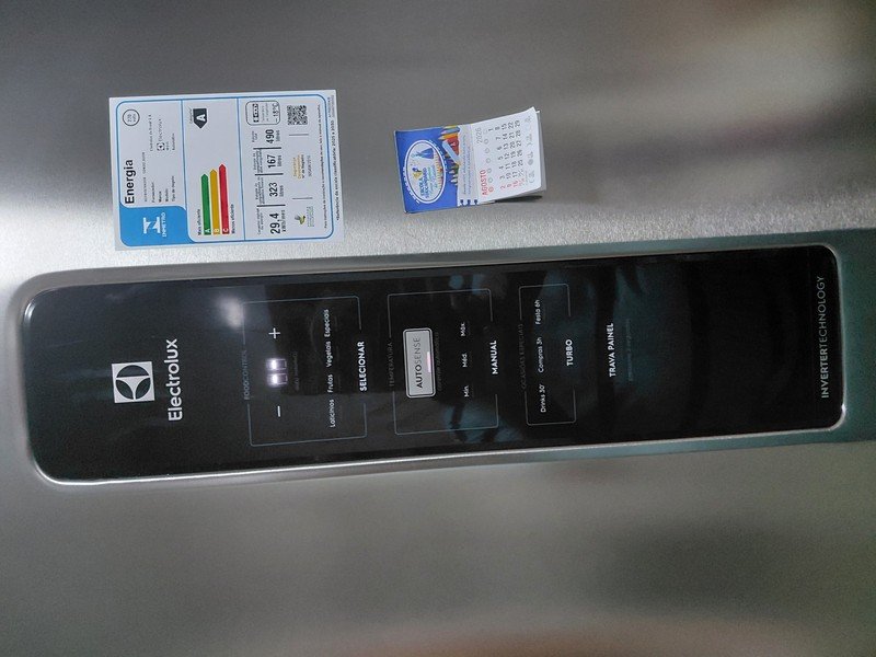 Geladeira Electrolux Frost Free Inverter 490L Experience Inverse