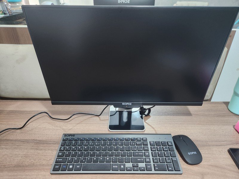 Computador All in One Intel Core I7 Ssd 256gb 16Gb Ram Tela 23,8