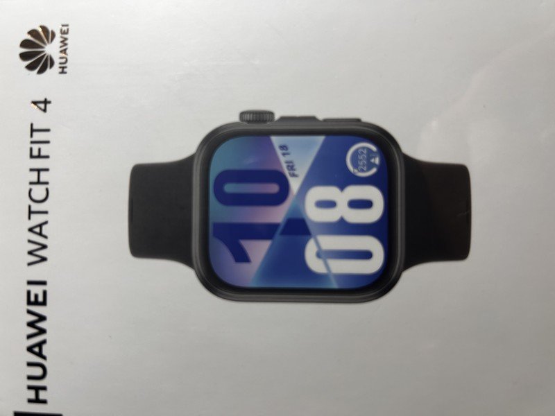 Smartwatch Huawei Watch Fit 4 Preto 4GB Bluetooth - Smartwatch