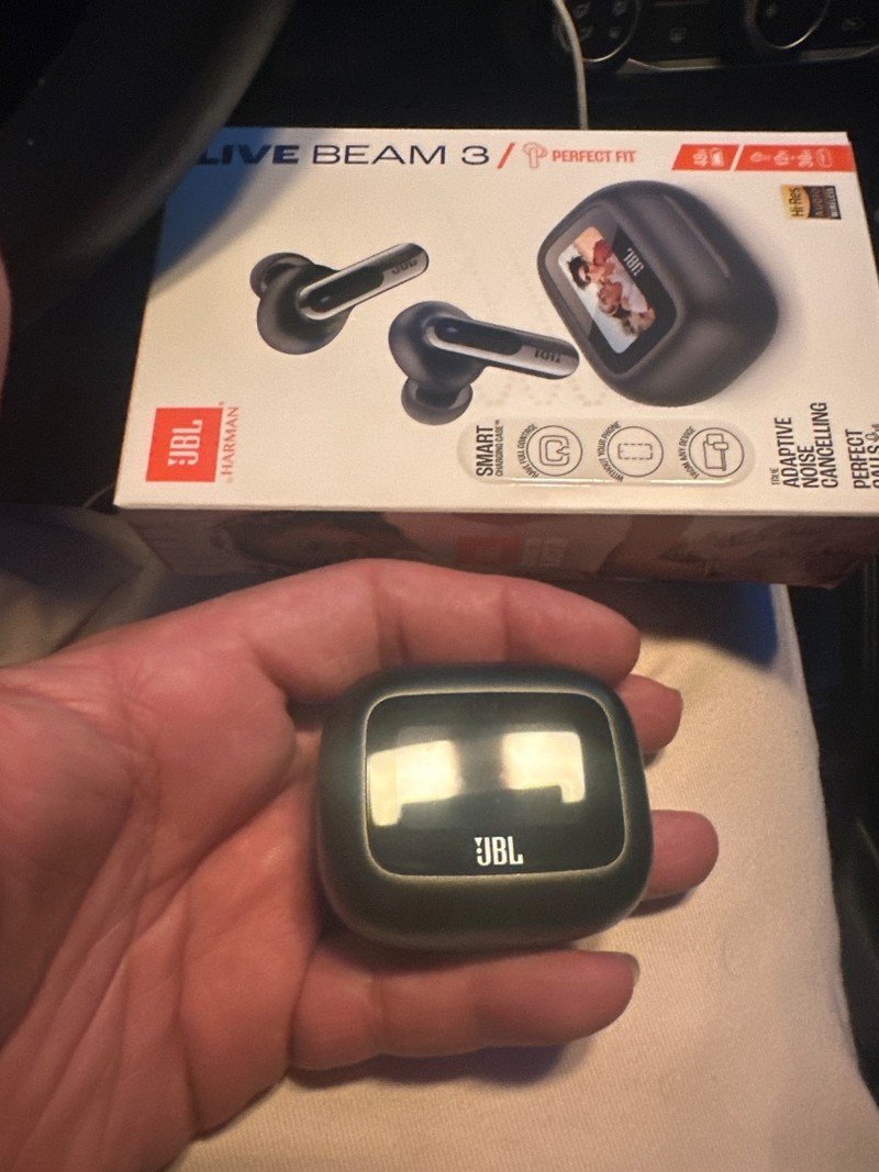 Fone de Ouvido Bluetooth JBL Live Beam 3 com Microfone com