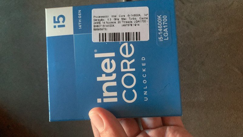 Processador Intel Core i5-14600K, 14ª Geração, 5.3 GHz Max Turbo