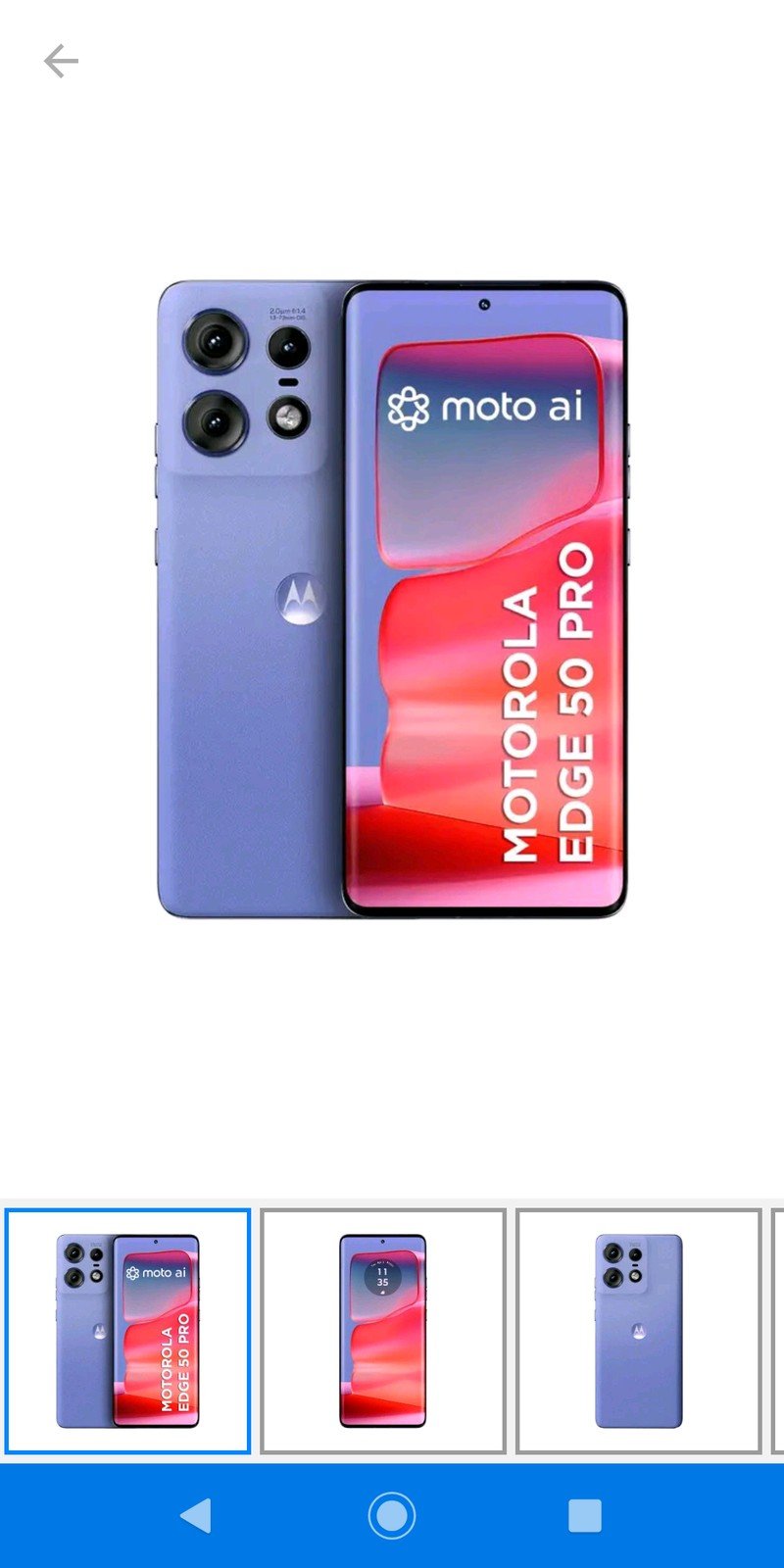 Smartphone Motorola Edge 50 Pro 5G 256GB, 12GB RAM, 12GB Ram Boost
