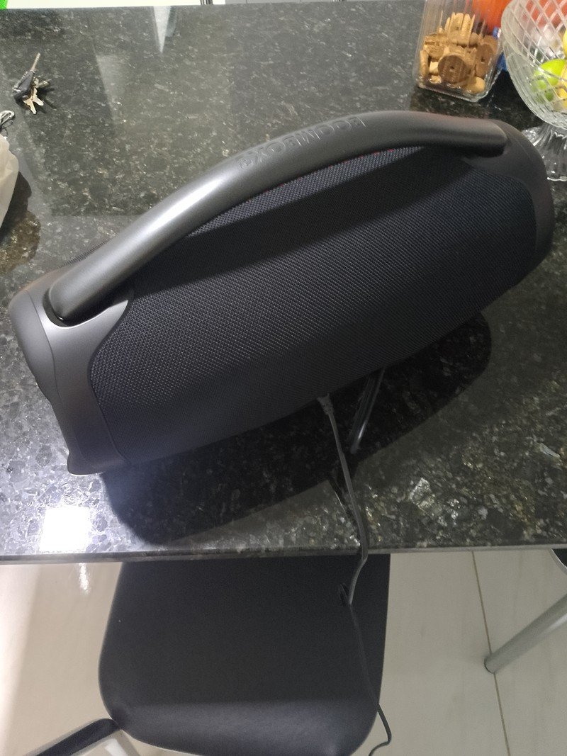 Caixa de som JBL Boombox 3 com Bluetooth 180W IPX7 Preto 110V/220V