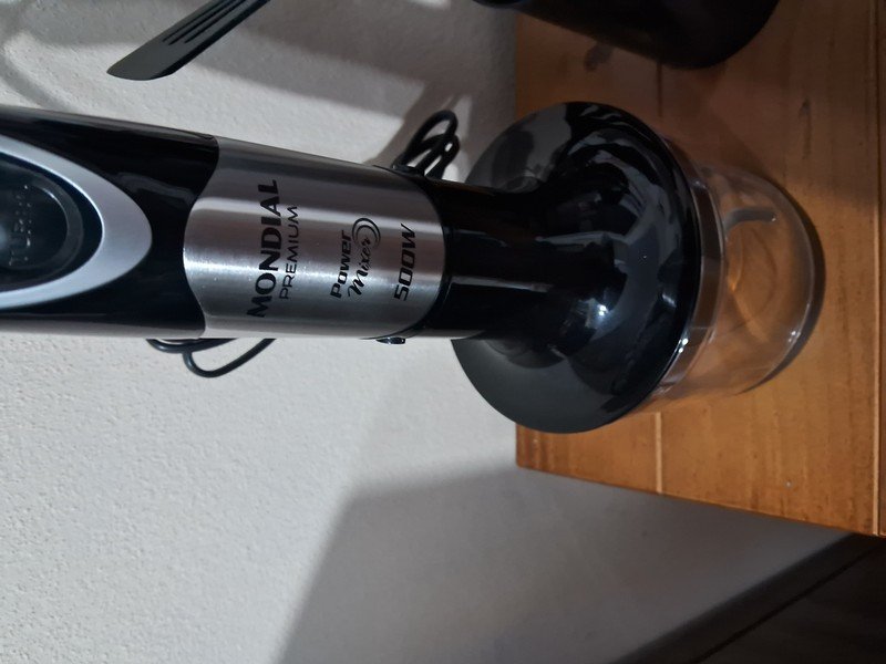 Mixer 2 em 1 Mondial 500W Preto e Prata Premium - Power M-07 2
