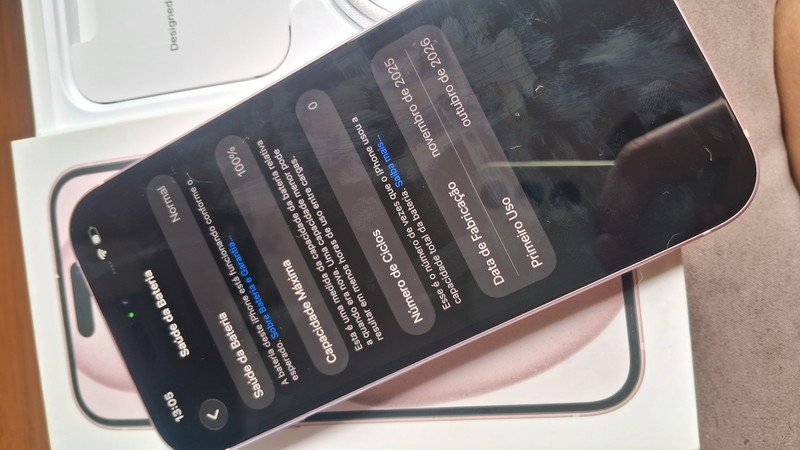 Apple iPhone 15 128GB Preto 6,1