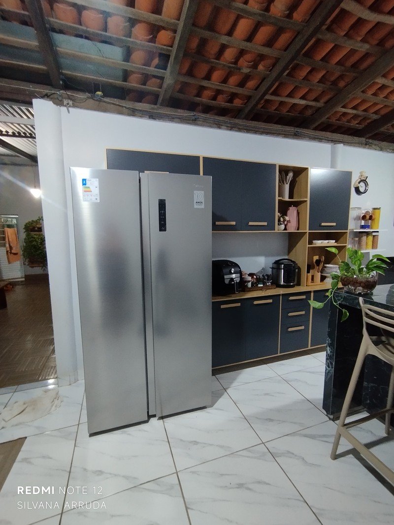 Refrigerador / Geladeira Midea MD-RS710FGD46 511L Frost Free Side