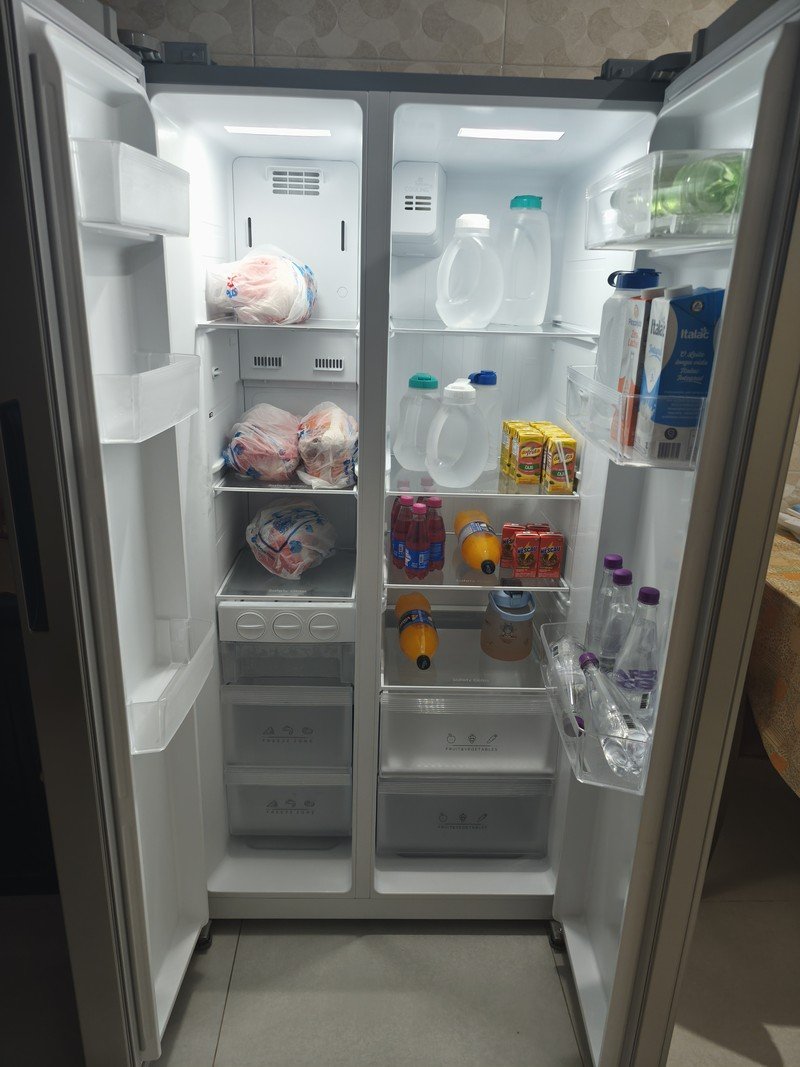 Refrigerador / Geladeira Midea MD-RS710FGD46 511L Frost Free Side