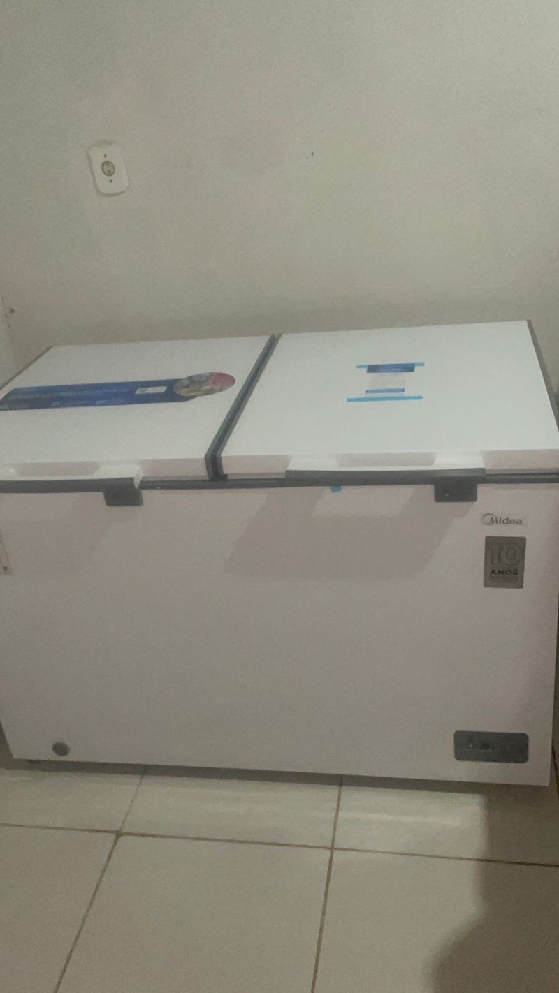 Freezer Horizontal Midea 2 Portas 362L MDRC522FZD011 - Freezer