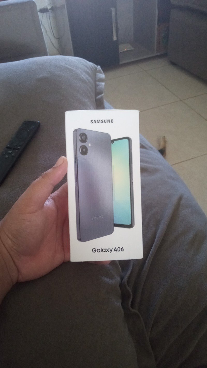 Smartphone Samsung Galaxy A06 128GB 4GB RAM Azul Escuro 6,7