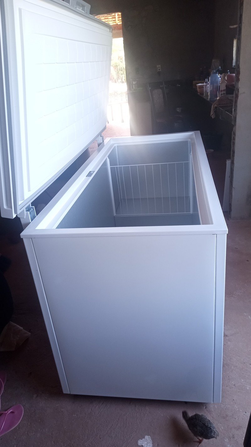 Freezer Horizontal Electrolux Cycle Defrost 1 Porta 513L Inverter