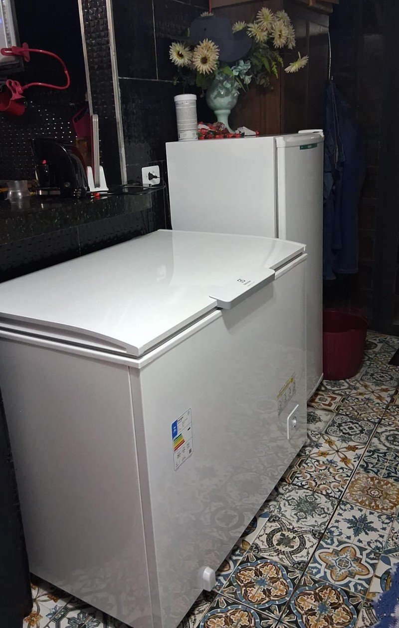 Freezer Horizontal Electrolux Cycle Defrost 315L Inverter Uma