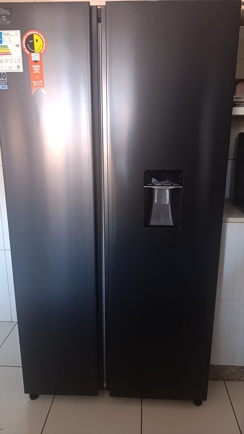 Geladeira 434L Philco Frost Free Inverter Side by Side PRF43A 220V