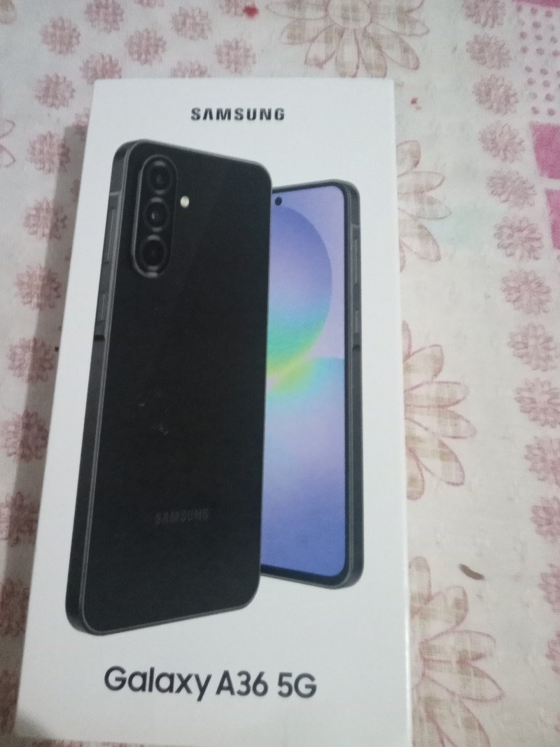 Smartphone Samsung Galaxy A36, Câmera Tripla, 128 GB, 5G, Preto