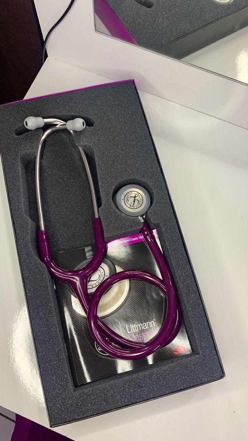 Estetoscópio Littmann Classic III 5831 Roxo Plum - 3M - 3M