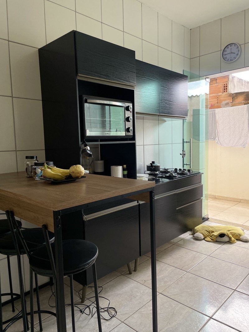 Armário de Cozinha Compacta 4 peças ML3868 Veneza Multimóveis