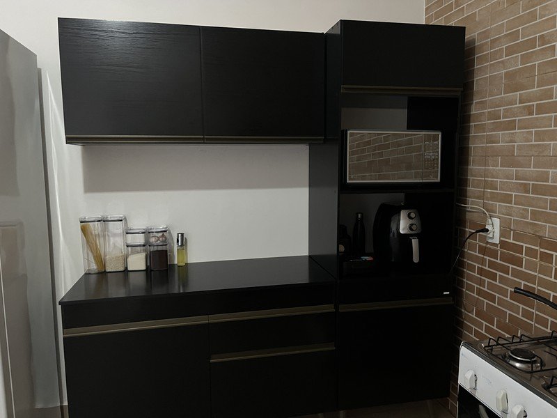 Armário de Cozinha Compacta 4 peças ML3868 Veneza Multimóveis