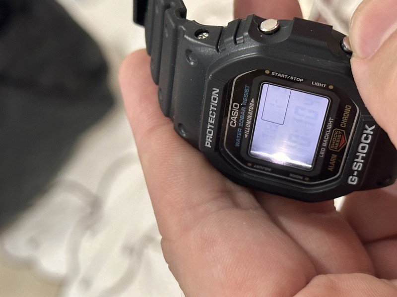 Relógio Masculino Casio G-Shock Digital Dw-5600e-1vdf Prova DAgua