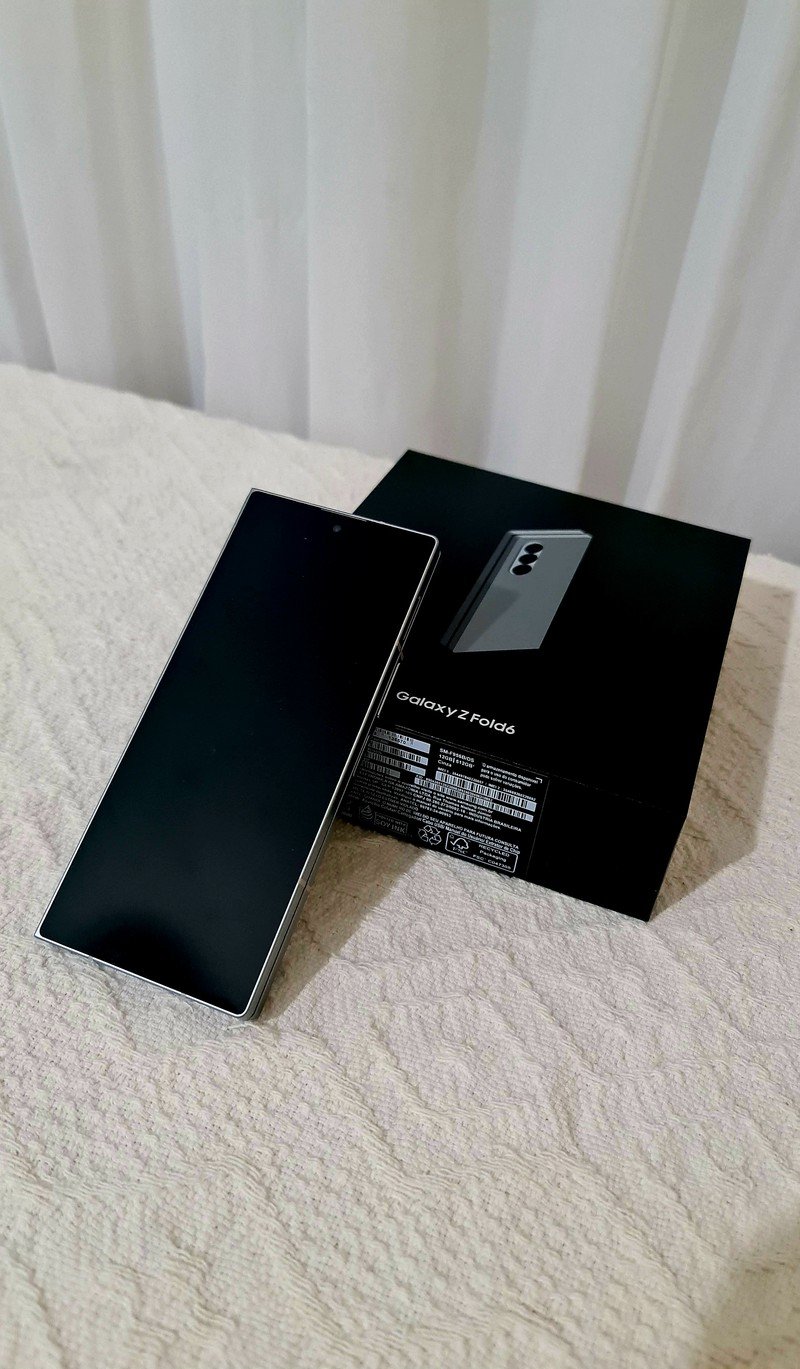Smartphone Samsung Galaxy Z Fold6 512GB Cinza 5G - Tela dobrável