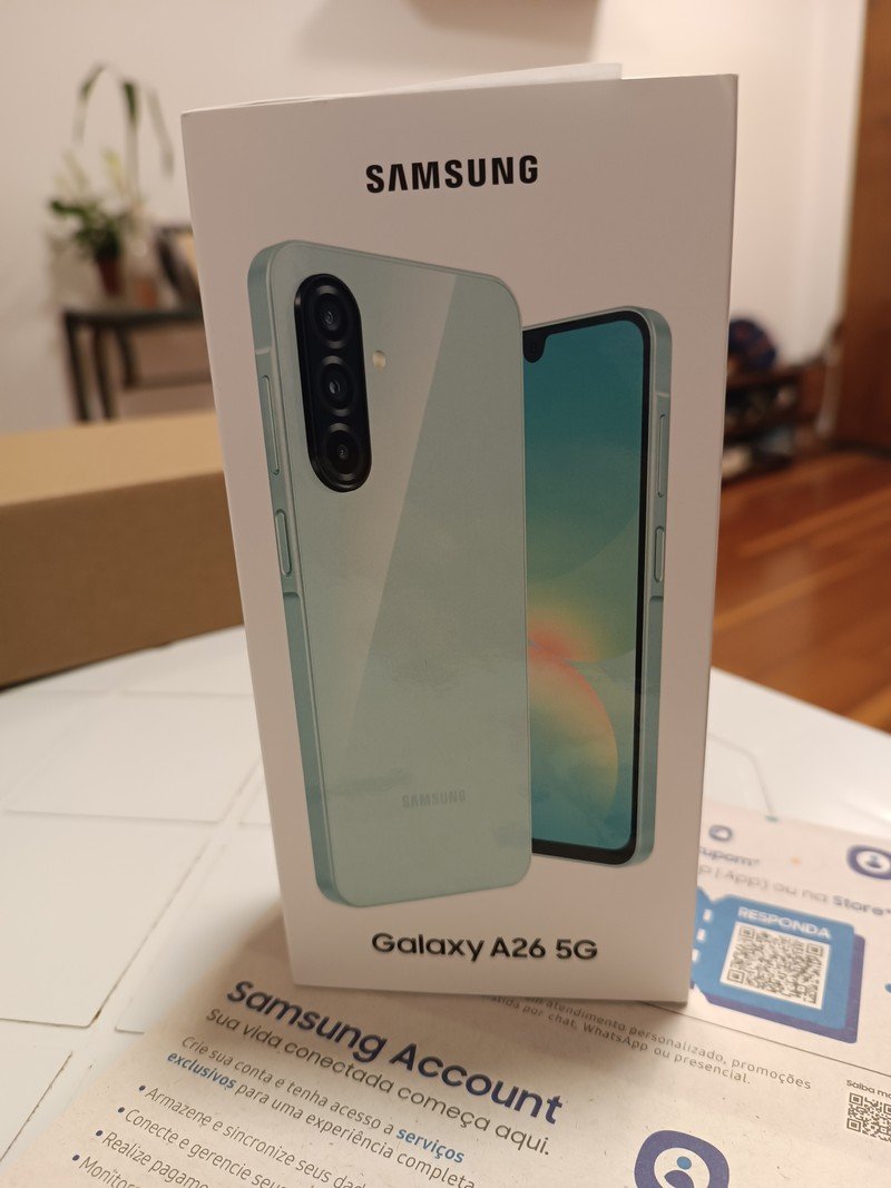 Celular Samsung Galaxy A26 5G 256GB, 8GB RAM, Câmera de 50MP, IP67