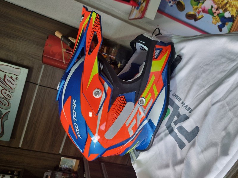 ブイツー　ワンドロップ Capacete De Trilha Fast Fantasy Edição Limitada Motocross Enduro