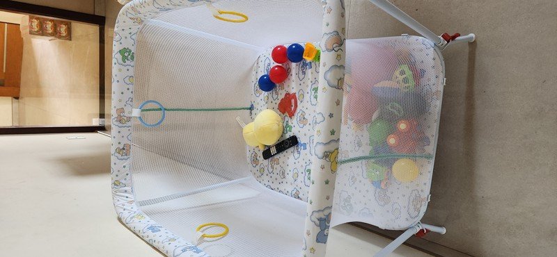 Cercadinho para Bebê Tubline Little Baby Dobrável - 0 a 30kg
